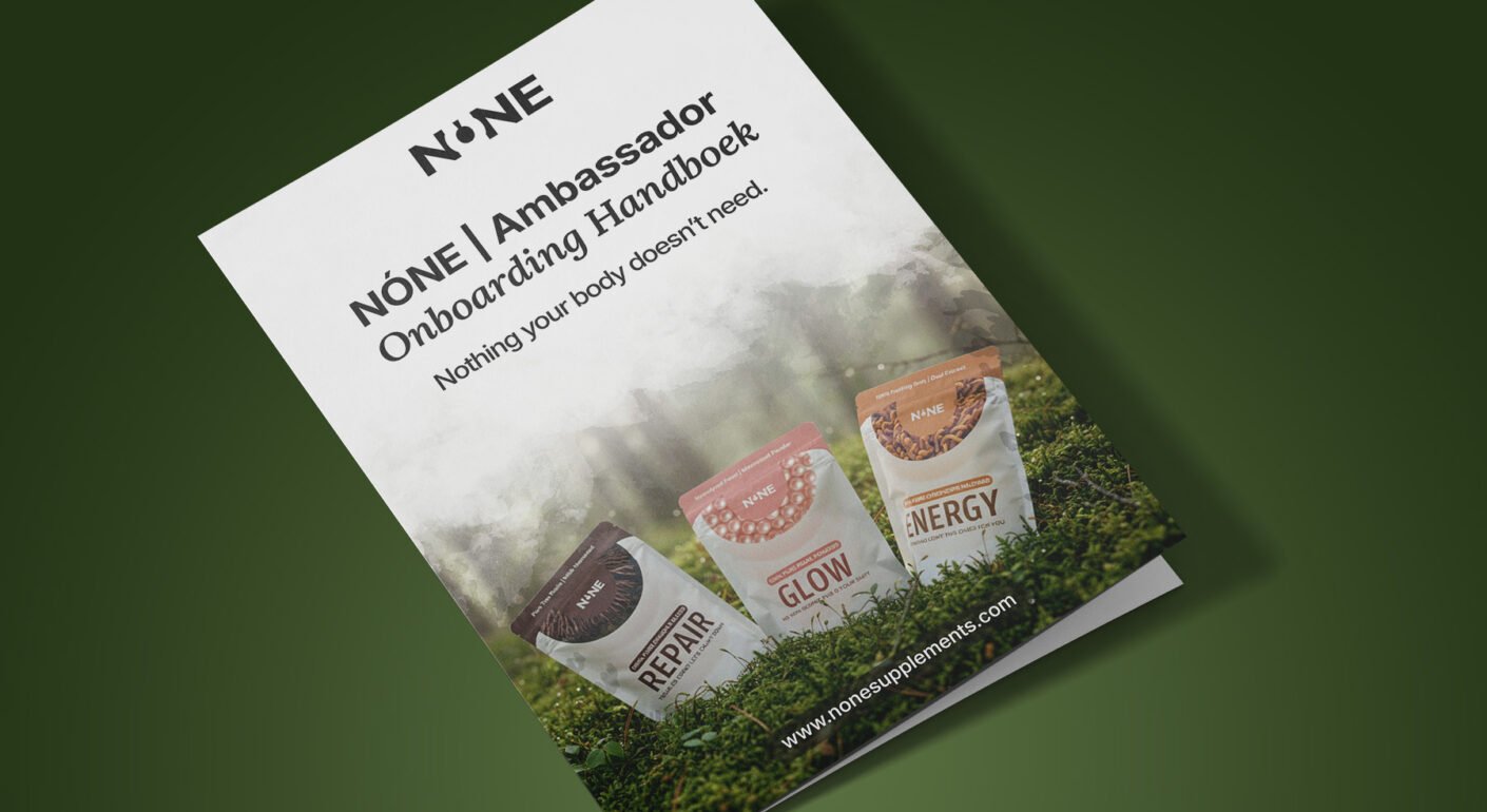 Supplement handbook cover design