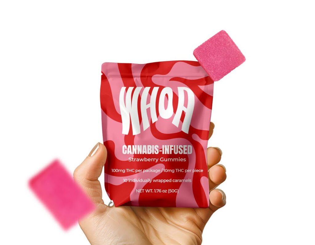 Cannabis gummies packaging design